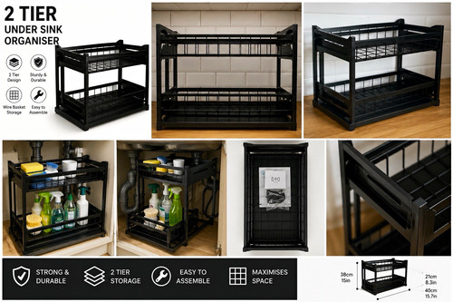 Tier under sink organiser - tier,