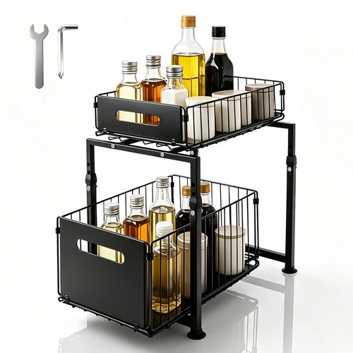 Under sink organizer tier - organizer,