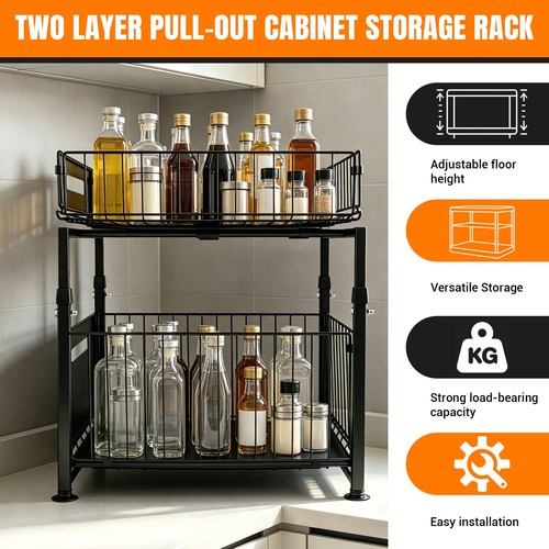 Under sink organizer - organizer, tier