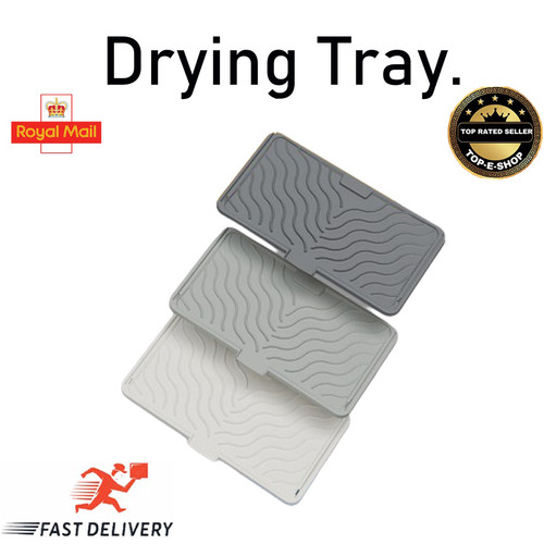 Reusable dish drying - reusable, tray