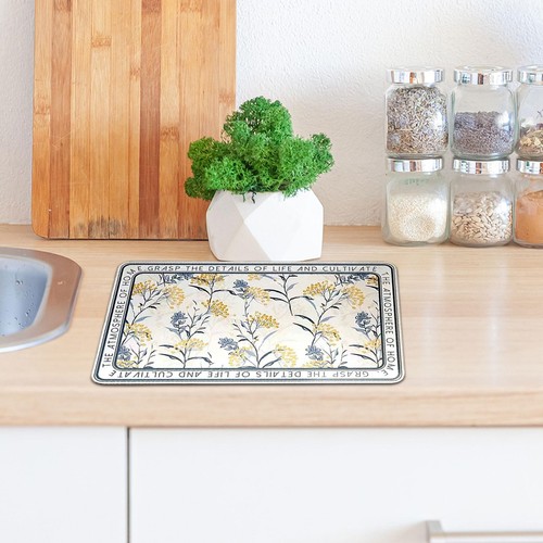 Dish drying mat cabinet - dish,