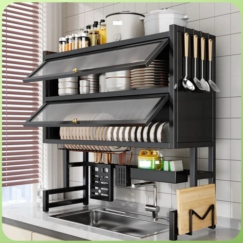 Dish drying rack - rack, utensil
